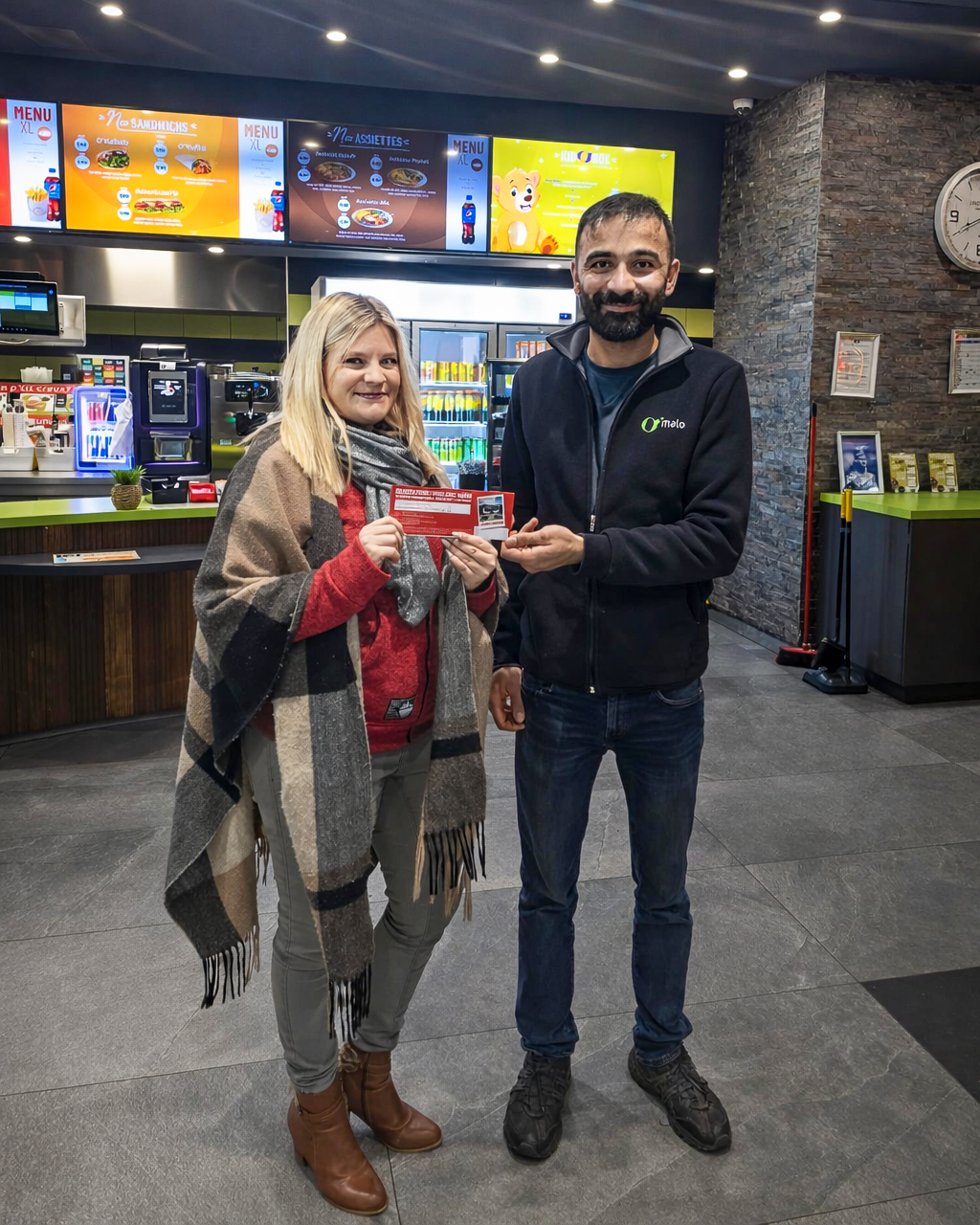 Gagnante du weekend à la montagne