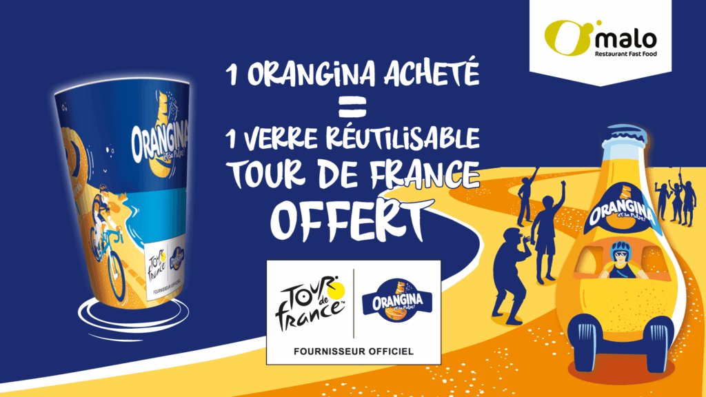 Offre spéciale Tour de France : repartez avec un verre collector réutilisable !